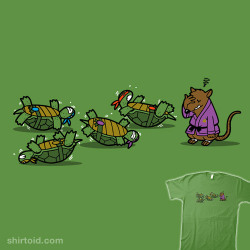 shirtoid:  Turtle Training by BoggsNicolas is ů for a limited time at Shirt.Woot
