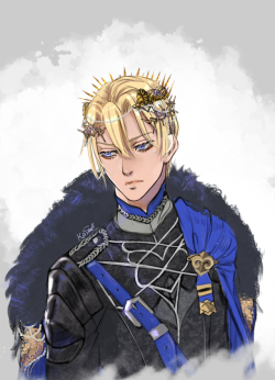 kairiwhisper:  Now for some Dimitri crown series sketch!  Didn’t want to make his too literal so, as usual, just packed it up with little symbolism &gt;v&gt;