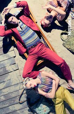 male-model-club:  Mat Gordon by Steven Meisel for Missoni Spring 2009 Campaign
