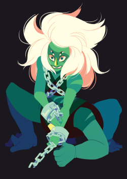 luckyblackcatxiii:  Man, I just can’t wait until Malachite/Lapis and Jasper come back 