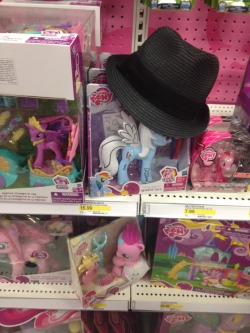 askgrindel:  shadowbolt-dashie:  dreamingdusk:  gay8:  they’ve been here…………  hahaha fedora joke geddit because bronie so original such funny a++ wow   oh my gosh. a fedora. thats supposed to belong to a brony. aah.   THAT’S A FUCKING TRILBY