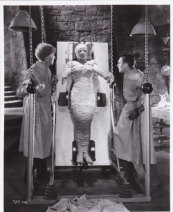 phase3inspection:  universalmonsterstribute:  The Bride of Frankenstein (1935)   She’s alive…..ALIVE!! *NB