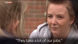 onyourtongue:  mxssbxrbxr:  onyourtongue:  onyourtongue:  When Sky News went to Bournemouth to ask the locals about their views on immigration.  These are the type of people who voted leave.  These are the people that sit at home watching Jeremy Kyle