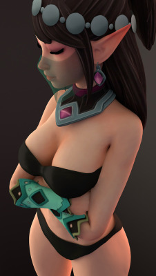 geckoscave: Hello Folks. because many of you really liked my last Ying render i will post her 4k Render which was originally in Patreon. I’m planning to make this with every Champion in Paladins.(except for willo, Moji etc.) also they all wear black