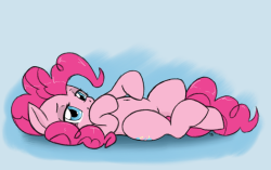 topshelfblog:  Pink horse belly  &lt;3 Gonna rub dat belly~ :p