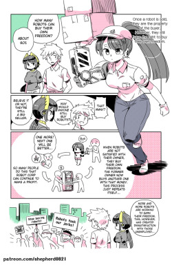  Modern MoGal # 047 - One more!   Robots can growing up by themselves. 