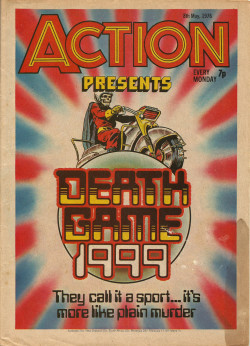 Cover to Action comic 8th May, 1976 (IPC Magazines).From 30th Century Comics, London.