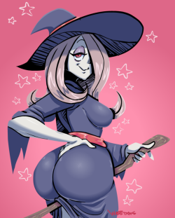 grimphantom2:  ninsegado91: woftangart:   Computer problems solved… I suppose! Whatever man its all good.  Oh by the by here’s a sp00kie THICC witch. Fuckin sp00ked ya!   Dat Sucy  Indeed