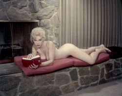 vavavoomrevisited:   dear diary …   Stella Stevens and Playboy Playmate of the month , January 1960