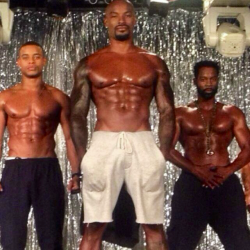 brolovetimes:  Tyson Beckford is ready for Chocolate City movie. 👏👏👏👏👏👏👏👏  Chocolate City - In this movie Romeo Miller plays a young college student looking to make ends meet when he meets a strip club owner (played by Micheal