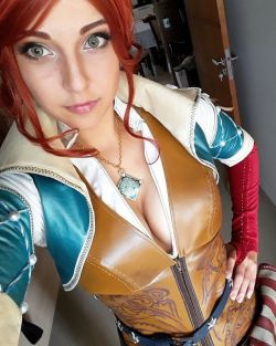 cosplayhotties:Triss Merigold (Witcher 3) by Shermie Cosplay