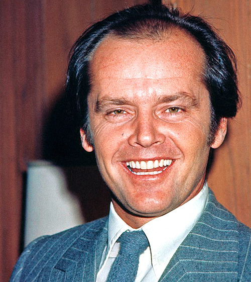 Jack Nicholson photographed by Gary Lewis, 1978