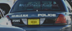 sapphiredoves:  4mysquad:  South Florida Cop Pulls Lesbian Couple Over and Forces Woman to Strip While Rubbing His Penis  A South Florida cop is accused of pulling a lesbian couple over, taking one of them into custody and ordering her to undress as he