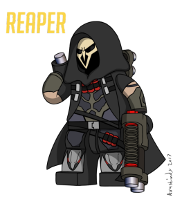 avastindy: Here is Reaper as a Lego Minifigure. I tried to put in as much “Edge” as I could. -Avastindy 