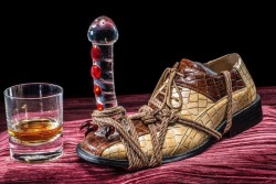 mbradfordphotography:  From the bootcock series. This is Pimpcock. Rope by me glass by @rpglassaz #bootcock #rpglassaz #rope #shoefetish #whiskey #footfetishnation #returnofthe70s #bigpimpin  Devotional Training: Hump Boots. 