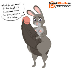 Patron RQ - Judy Hopps and her standard issue cock  |Patreon||Commission info||Tumblr|  