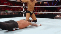 Bounce that ass Punk! Curtis Axel seems to like it!