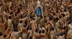 fatpinkcast:  Critics’ Reactions to the Final Season 3 Scene in Game of Thrones Surfed Google News looking for what reviewers thought about the White Lady Jesus scene.  “It’s kind of weird that the show decides to rely on the slightly racist, definitely