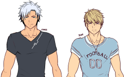 New RP OCs.. Sraz rps James and I do Sean~~ Aren&rsquo;t they cute? *0*