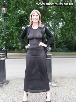desperate-housewives-uk:  Reblog stunning UK wife in black see through dress, has a great body underneath and is worth a great fuck