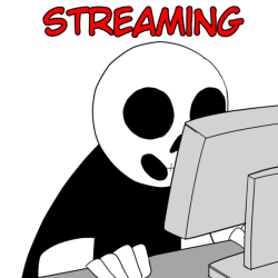 I’m streaming! ‘Cause I can!It’s probably going to be a doodle/request stream, though I may draw some comics.