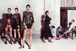 insidefashionista:  Dolce &amp; Gabbana’s Spring Campaign Has Spanish Bullfighters and Adorable Grandmas