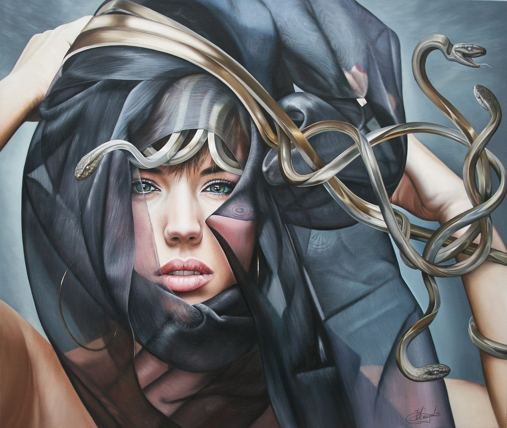 Medusa by Christiane Vleugels