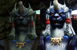 madeinshinoda:  If you ever curious how FFX&amp;X-2 HD Remaster is different from original one, here is a quick comparison on both version of Kimahri.Left side is PS2 version(pretty much in-game captured screenshots) and right side is HD Remaster’s(which