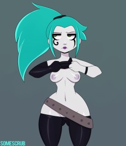 somescrub: Ember   I’ve never watched Danny Phantom. But i’m pretty sure that Mr. Stair ruined this character for anyone who liked them.    gonna make her say my name~ ;9