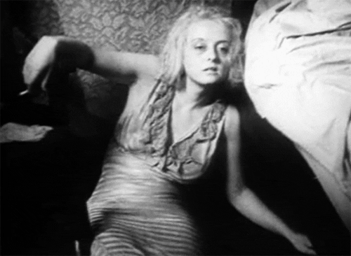 blondebrainpower:Bette Davis in Of Human Bondage, 1934By Maudit