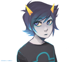 ahh I really wanted to paint some eyes and then a Terezi happened