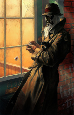 blithefool:  The Watchmen Rorschach by ~gallegosart-com  