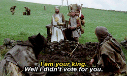 vintagegal:  Monty Python and the Holy Grail (1975) dir. Terry Gilliam &amp; Terry Jones 