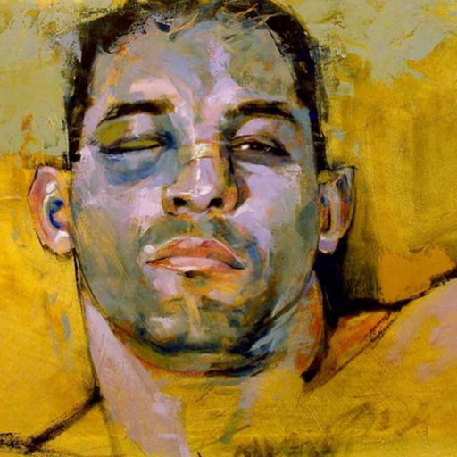 artluvsworld:“deep sleep” . Oil on canvas . Artist: Frank Fruzyna 