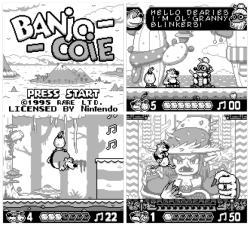 gameboydemakes:  It’s not their first outing, or their second and definitely not their third but their pre-outing. How a bear and bird met - in Banjo Ooie!  Join Banjo the Bear and Ooie the egg on their great adventure to thwart the plans of the nasty