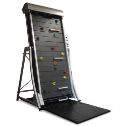 wtfgadgets:  Climb the distance of mount everest in the comfort of your own home with the Rock Climbing Wall Treadmill! Check it out here.