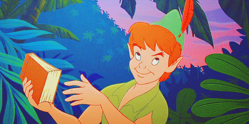books disney gifs Reading disney characters with books 