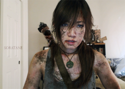 hipsterinatardis:  soratane:  [Sam gets captured for the billionth time]  Lara Croft materialized outside of the video game and took a selfie and nothing can convince me otherwise. 