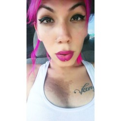 #Trap #Sexy #Girl #Cute #MAC #Lipstick #FlatOutFabulous #Girl #Instapic #Pierced #Tatted