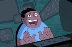 theotherlaser:  Black History in Animation: Wade from Kim Possible (voiced Tahj Mowry) Wade is a ten-year old genius who runs Kim’s website and supplies her with various gadgets, transportation, and gives her missions through her “Kimmunicator”.