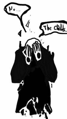 shirakawa-fanart:  we-nbi:  gaster (this time posted correctly weee)   Tears fulled of my face… ;w;
