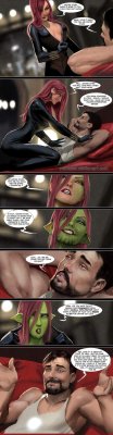 viking-the-rude:  You gotta respect Tony for being adaptable.   (via for Tony Stark being an ass is an artform by *nebezial on deviantART)