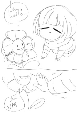 quailsatan:  what if, frisk is like , 3 or something 