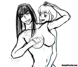 HentaiPorn4u.com Pic- Cropped sketch for my first hentai drawing. Nonon &amp; Satsuki http://animepics.hentaiporn4u.com/uncategorized/cropped-sketch-for-my-first-hentai-drawing-nonon-satsuki/Cropped sketch for my first hentai drawing. Nonon &amp; Satsuki