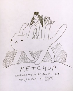 promo by writer/storyboard artist Seo KimKetchup premieres Tuesday, July 18th at 7:45/6:45c on Cartoon Network
