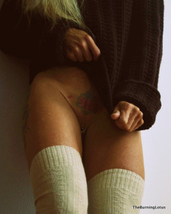 Time for sweaters and over the knee socks&hellip;