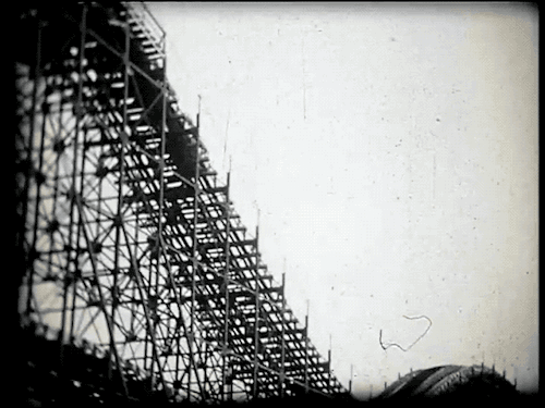 nemfrogfilms:  Roller Coaster. NYC &amp; Coney Island. 1925.Internet Archive