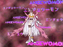 digi-egg:  Angewomon, 1999 // 2016 