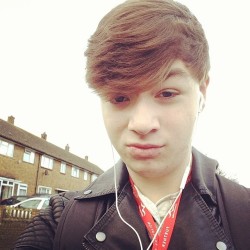 On way to college the other day #gay #gayboy #slut #selfie #college
