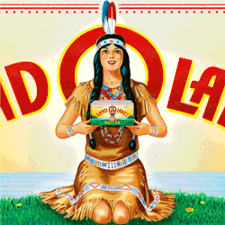 misterlemonzafterlife:sallyyates:  “When I think about forever I get upset. Like the Land O'Lakes butter has that Indian girl, sitting holding a box, and it has a picture of her on it, holding a box, with a picture of her holding a box. Have you ever